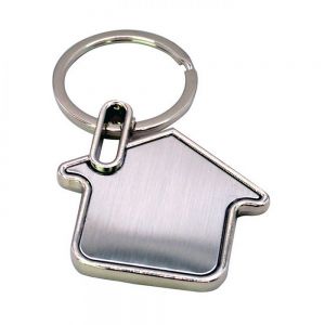 LLAVERO CASA-PLATA personalizada